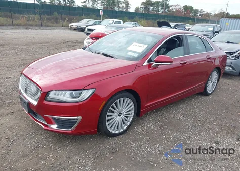 2017 Lincoln Mkz Hybrid Reserve from USA, damaged, VIN 3LN6L5MU3HR600580